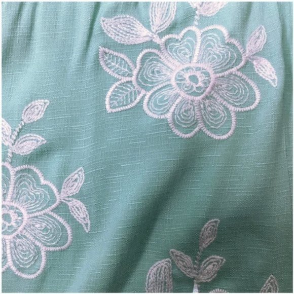 Chelsea & Violet Long Sleeve Embroidered Romper Sz XS - Picture 11 of 14